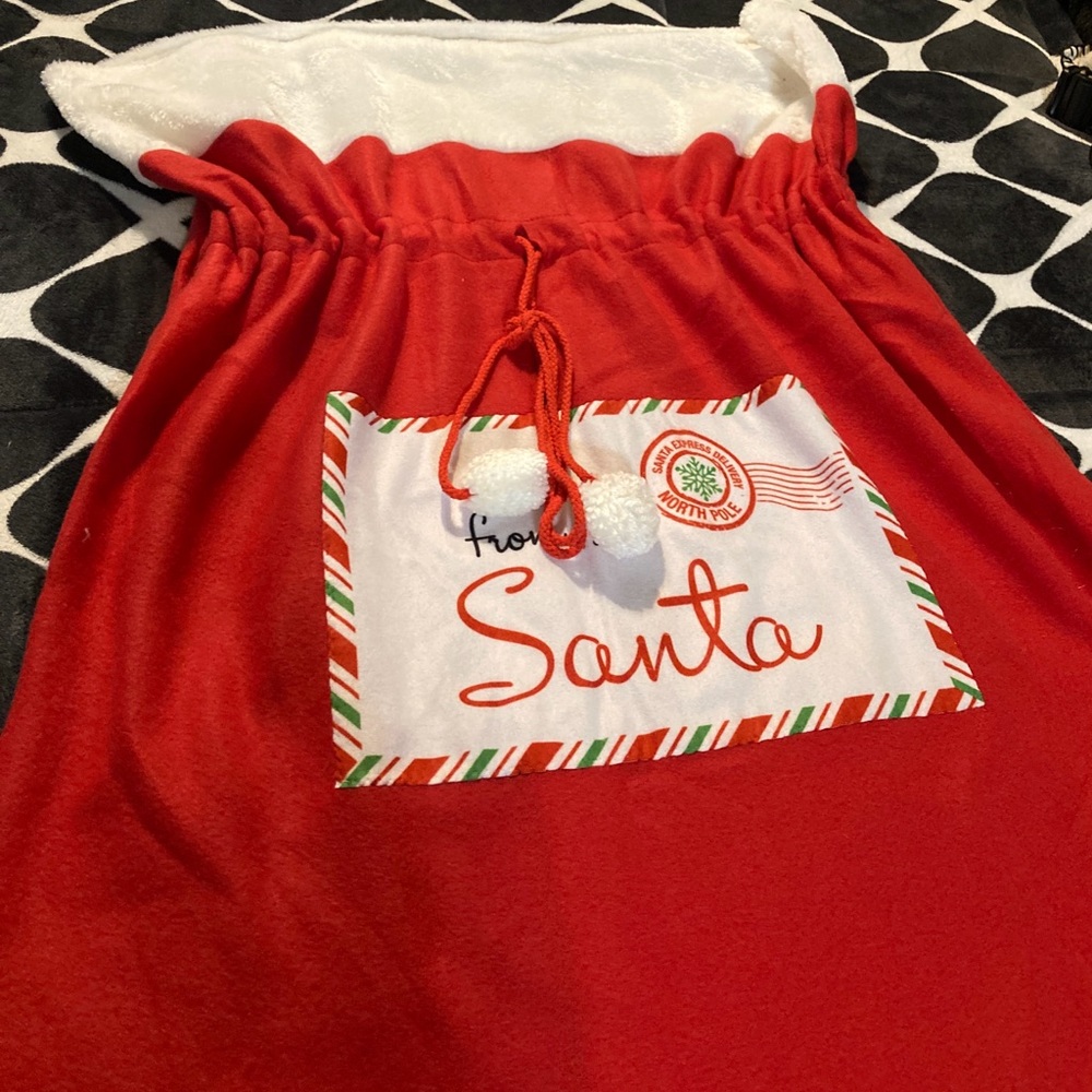 Red Santa bag - Picture 3 of 6